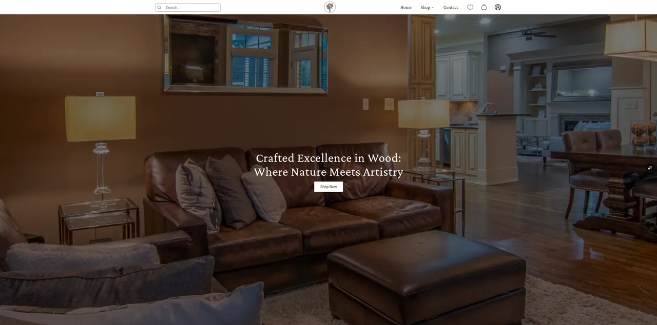 Woodland Interiors — screenshot